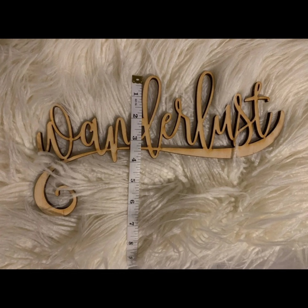 Wanderlust Wooden Decor - Picture 2 of 5